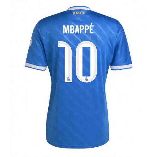 Stroje piłkarskie Real Madrid Kylian Mbappe #10 Koszulka Trzeciej 2025-26 Krótki Rękaw